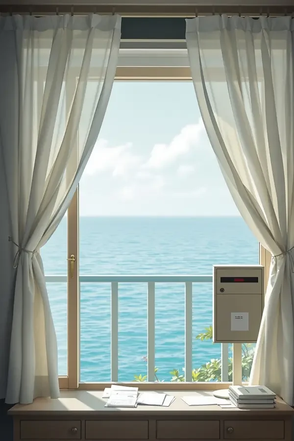 海风与信 海报