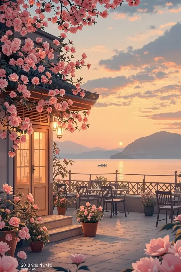 咖啡与海 海报