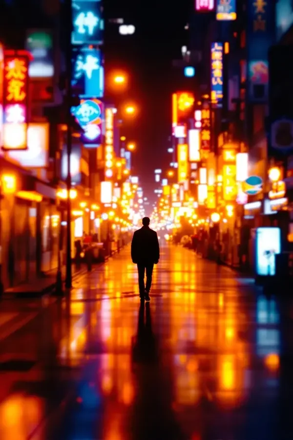 东京夜航 海报